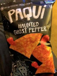 Halloween snacks - Paqui Haunted Ghost Pepper Chips