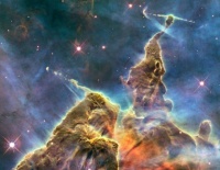 Carina Nebula' mystic mountain