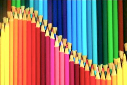 Colored pencil art