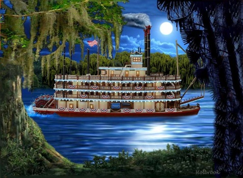 Mystic Midnight Cruise by Glenn Holbrook