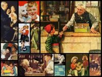 Norman Rockwell Collage