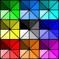 Shaded Triangles - Medium