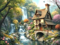 Serene Water's Flow