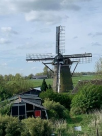Windmill in The Netherlands 2024