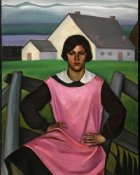 ⁣Prudence Heward⁣ - (Canadian,  1896 - 1947) - Rollande,⁣ 1929⁣⁣.  / Resize from 12 to 550 pieces.
