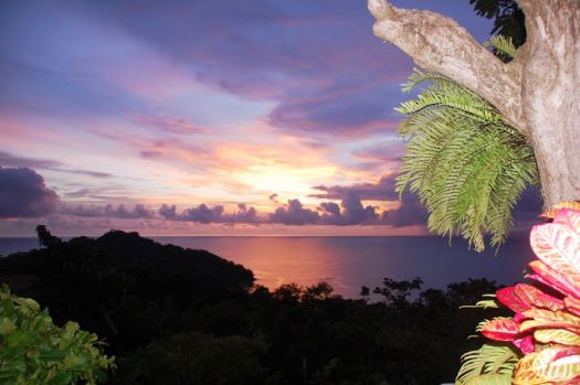 Manuel Antonio sunset in Costa Rica