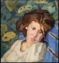 Walter Georgi  Weibliches Portrait, um 1908