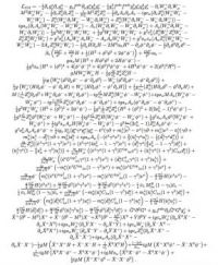 Lagrangian Equation of the Standard Model