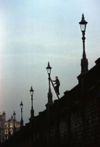 Lamplighter Doing Rounds London 1962