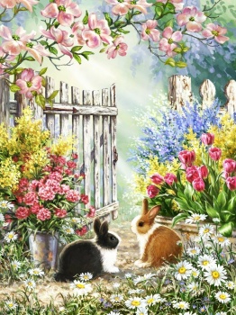 Solve A Spring Morning (X-Large) jigsaw puzzle online with 238 pieces