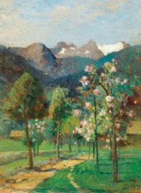 Altaussee (Altaussee (lake), Tina Blau, 1902