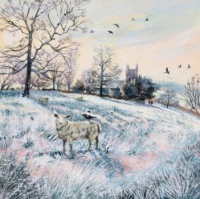 Seasonal Art - Winter Animals - Sheep & Rook (9 - 342 Pieces)