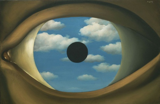 René Magritte - The False Mirror
