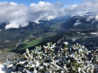 Great view of the Bavarian mountains
