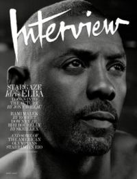 Idris Elba, Interview magazine