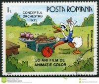 1935 Romanian Postage Stamp