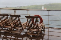 We stayed on the Ship in Halifax