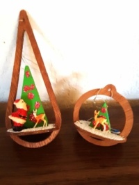Tree Ornaments Made By Two Little Boys 46 Years Ago