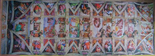 8000 Piece Sistine Chapel Ceiling Puzzle (Largest)