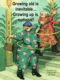 Growing old ...