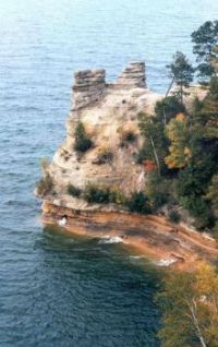 Miner's Castle, Lake Superior, Michigan USA