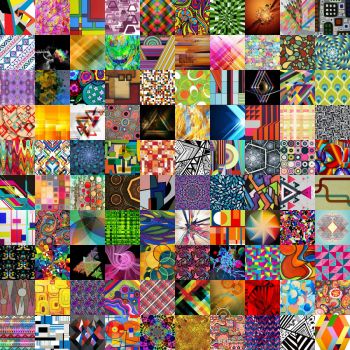 Jigsaw Puzzle Mosaic 58 (400) 400 pieces Jigidi