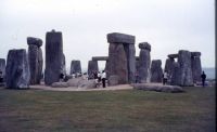 Stonehenge, in the days when you could walk among the stones
