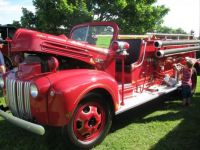 Vintage Ford  Fire Truck