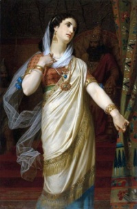 Hugues Merle (1823-1881) - Queen Esther, 1875