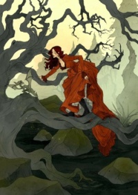 bb over the dark pool by Abigail Larson