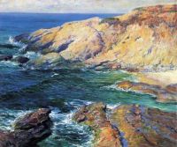 Guy Rose.incoming-tide-1917.