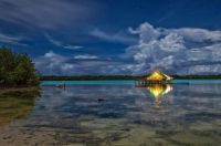 lagoon by night