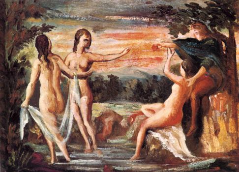 Paul Cézanne - The Judgement of Paris (1864)