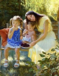Polina and her children
