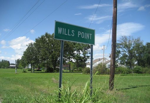 On the way to Wills point