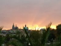 Prague by sunset