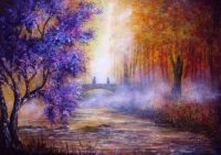 Nature oil painting