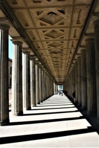 Pillars. Museum Island. Berlin.