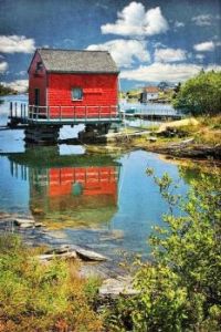 Fishermans Building -- Stonehurst, Nova Scotia- Canada