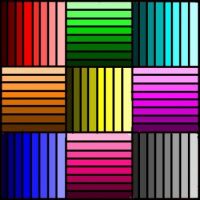 Vertical and Horizontal - Dark to Bright