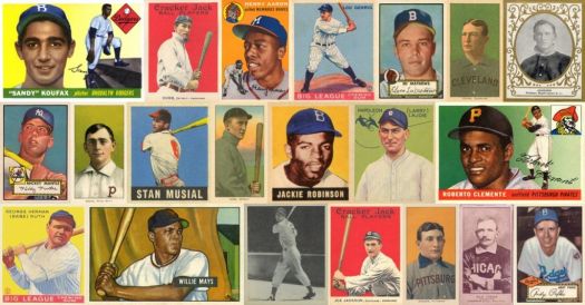 Solve Most Valuable Baseball Cards Jigsaw Puzzle Online With 120 Pieces