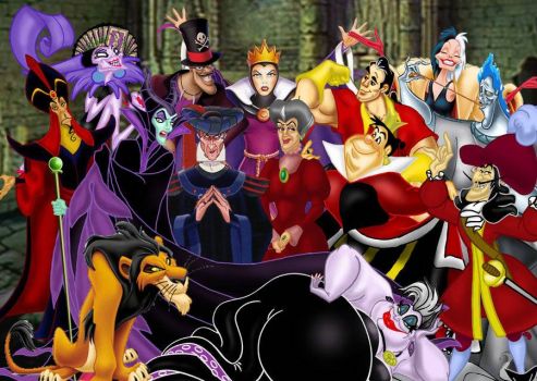 Solve Disney Villains jigsaw puzzle online with 140 pieces