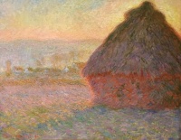 One of Monet’s Haystack paintings