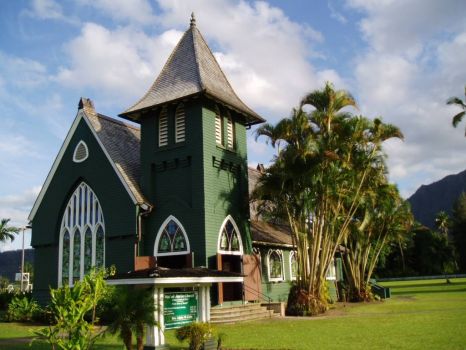 Wai'oli Hui'ia Church on Kauai