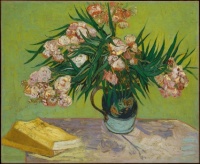 Oleanders by Vincent Van Gogh 1888