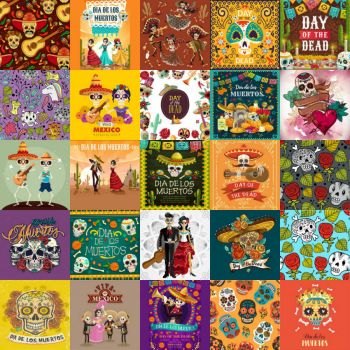 Solve Dia de Los Muertos - Day of the Dead jigsaw puzzle online with 81 ...