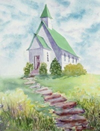 St. John's Church, Valle Crucis, North Carolina by Leighton Ford