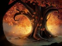 theme: fall tree