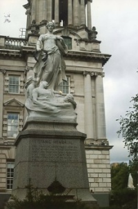 Titanic Memorial in Belfast, Northern Ireland