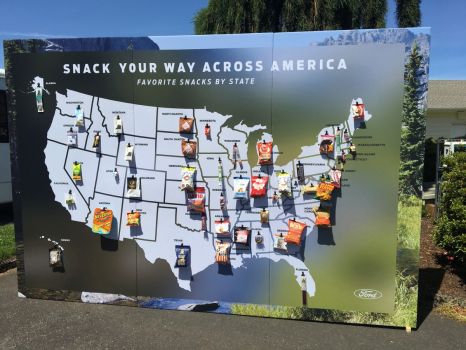 Ford Surveys States for Favorite Road Trip Snack